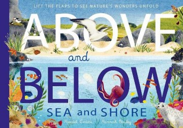 Above and Below: Sea and Shore: Lift the flaps to see nature's wonders unfold - Harriet Evans [KSIĄŻKA]