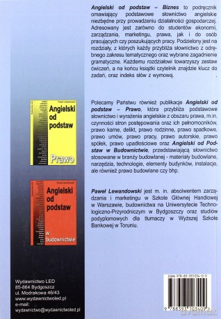 Angielski od podstaw - Biznes - Paweł Lewandowski [KSIĄŻKA]