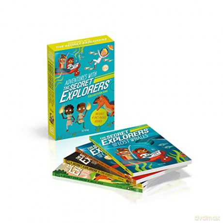 Adventures with The Secret Explorers: Collection One: Includes 4 Fact-Packed Books - SJ King [KSIĄŻKA]