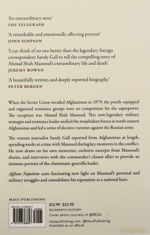 Afghan Napoleon: The Life of Ahmad Shah Massoud - Sandy Gall [KSIĄŻKA]