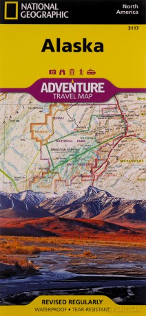 Alaska (National Geographic Adventure Travel Map) - National Geographic [KSIĄŻKA]