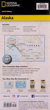 Alaska (National Geographic Adventure Travel Map) - National Geographic [KSIĄŻKA]