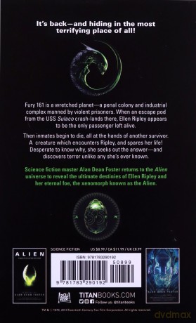 Alien 3: The Official Movie Novelization - Alan Dean Foster [KSIĄŻKA]