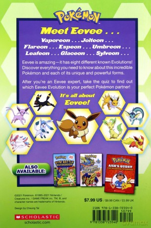 All About Eevee (Pokemon) - Simcha Whitehill [KSIĄŻKA]