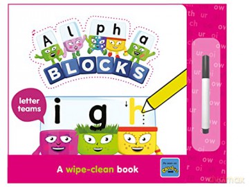 Alphablocks Letter Teams: A Wipe-Clean Book [KSIĄŻKA]