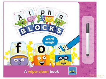 Alphablocks Word Magic: A Wipe-Clean Book [KSIĄŻKA]