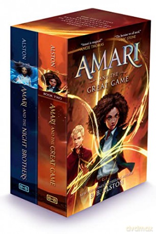 Amari 2-Book Hardcover Box Set: Amari and the Night Brothers, Amari and the Great Game (Supernatural Investigations) - B. B. Alston [KSIĄŻKA]
