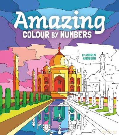 Amazing Colour by Numbers (Arcturus Creative Colour by Numbers) - Andres Vaisberg [KSIĄŻKA]