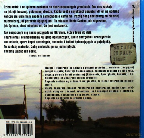 Śpiewy Polesia. Ukraina - Bieńkowski Andrzej (digibook) [CD]