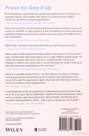 Amp It Up: Leading for Hypergrowth by Raising Expectations, Increasing Urgency, and Elevating Intensity - Frank Slootman [KSIĄŻKA]