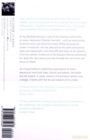 An Unquiet Mind: A Memoir of Moods and Madness - Kay Redfield Jamison [KSIĄŻKA]