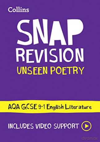 AQA Unseen Poetry Anthology Revision Guide: Ideal for home learning, 2022 and 2023 exams (Collins GCSE Grade 9-1 SNAP Revision) - Collins GCSE [KSIĄŻKA]