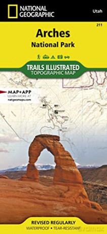Arches National Park 211 GPS Utah 2005: Ng.NP.211: Trails Illustrated National Parks (National Geographic Trails Illustrated Map) - National Geographic Maps [KSIĄŻKA]