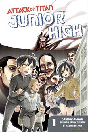Attack on Titan: Junior High 1: 01 - Hajime Isayama [KSIĄŻKA]