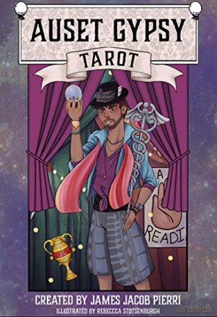 Auset Gypsy Tarot - James Jacob Pierri [KSIĄŻKA]