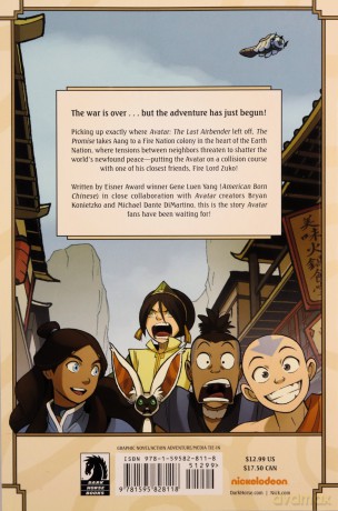 Avatar: The Last Airbender - The Promise Part 1 - Gene Luen Yang [KSIĄŻKA]