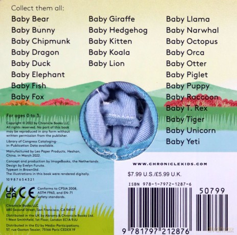Baby Hippo: Finger Puppet Book - Yu-Hsuan Huang [KSIĄŻKA]
