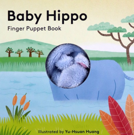 Baby Hippo: Finger Puppet Book - Yu-Hsuan Huang [KSIĄŻKA]