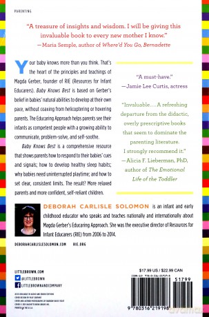 Baby Knows Best: Raising a Confident and Resourceful Child, the RIE Way - Deborah Carlisle Solomon [KSIĄŻKA]