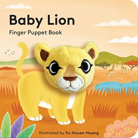 Baby Lion: Finger Puppet Book - Yu-Hsuan Huang [KSIĄŻKA]