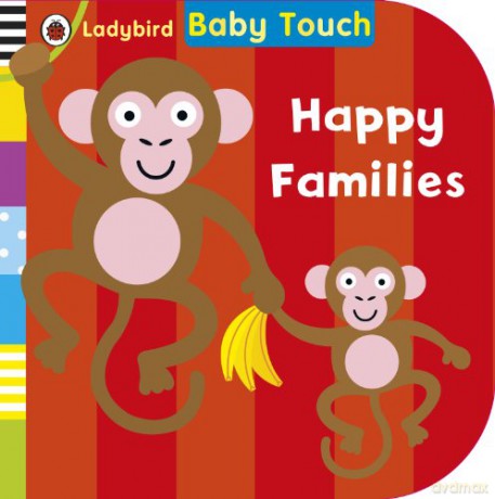 Baby Touch: Happy Families - Ladybird [KSIĄŻKA]