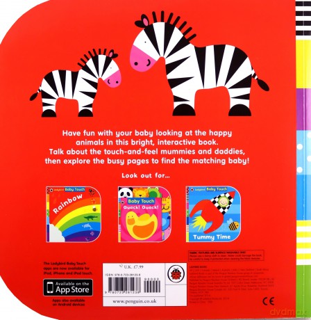 Baby Touch: Happy Families - Ladybird [KSIĄŻKA]