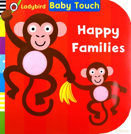 Baby Touch: Happy Families - Ladybird [KSIĄŻKA]