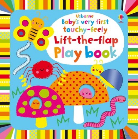 Baby's Very First Touchy-feely Lift-the-flap Playbook: 1 (Baby's Very First Books) - Fiona Watt [KSIĄŻKA]