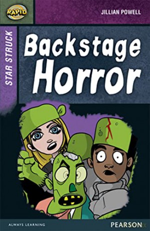 Backstage Horror: Star Struck: Backstage Horror (Rapid Upper Levels) - Jillian Powell [KSIĄŻKA]