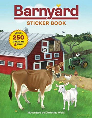 Barnyard Sticker Book: Includes 250 Stickers and 4 Scenes [KSIĄŻKA]
