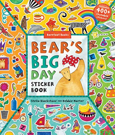 Bear's Big Day Sticker Book (Barefoot Sticker Book) - Stella Blackstone [KSIĄŻKA]