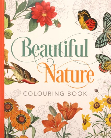 Beautiful Nature Colouring Book (Arcturus Classic Nature Colouring) - Peter Gray [KSIĄŻKA]