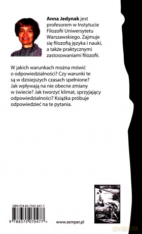 Odpowiedzialność w globalnej wiosce - Jedynak Anna [KSIĄŻKA]