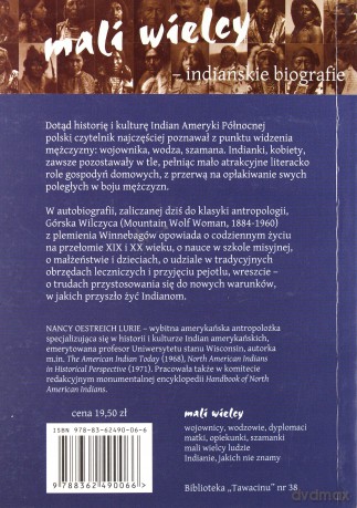 Górska Wilczyca - Nancy Oestreich Lurie [KSIĄŻKA]