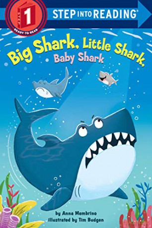 Big Shark, Little Shark, Baby Shark (Step into Reading) - Anna Membrino [KSIĄŻKA]