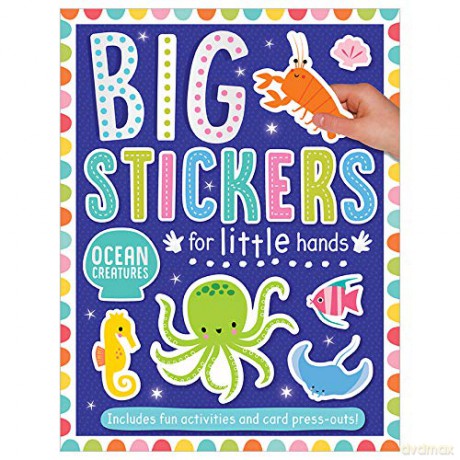Big Stickers for Little Hands Ocean Creatures - Make Believe Ideas [KSIĄŻKA]