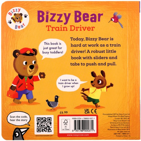 Bizzy Bear: Train Driver - Benji Davies [KSIĄŻKA]