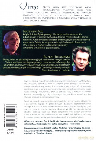 Naturalna łaska. Dialogi o nauce i duchowości - Matthiew Fox, Rupert Sheldrake [KSIĄŻKA]