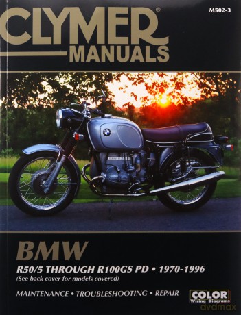 BMW R Series 1970-96 (Clymer Motorcycle Repair) - Haynes [KSIĄŻKA]