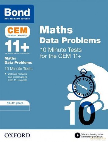 Bond 11+: CEM Maths Data 10 Minute Tests: 10-11 Years - Giles Clare [KSIĄŻKA]