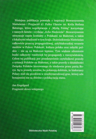 Wojna z "reżimem Łukaszenki" - Lech Z. Niekrasz [KSIĄŻKA]