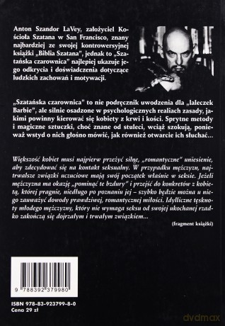 Szatańska czarownica  - Anton Szandor LaVey [KSIĄŻKA]