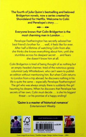 Bridgerton: Romancing Mr Bridgerton (Bridgertons Book 4): Inspiration for series three of Bridgerton: Penelope and Colin's story (Bridgerton Family) [KSIĄŻKA]