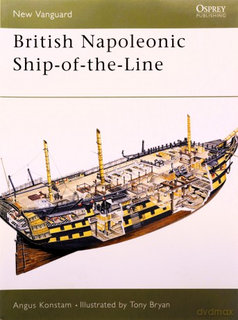 British Napoleonic Ship-of-the-Line: No. 42 (New Vanguard) - Angus Konstam [KSIĄŻKA]