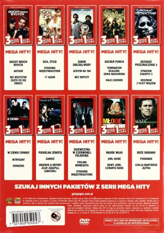 MegaHIT 4: Sucker Punch / Terminator Ocalenie: Seria Machinima / Halo Legendy [BOX] [4DVD]