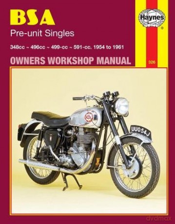 BSA Pre-unit Singles 1954 - 1961 - Anon [KSIĄŻKA]