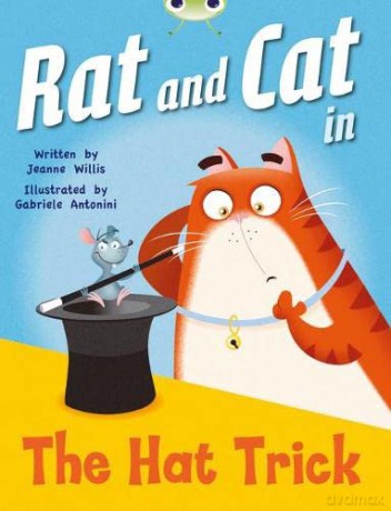 Bug Club Guided Fiction Reception Red A Rat and Cat in the Hat Trick - Jeanne Willis [KSIĄŻKA]