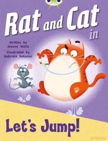 Bug Club Guided Fiction Reception Red C Rat and Cat in Let's Jump - Jeanne Willis [KSIĄŻKA]