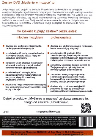 Dawid Malcherek / Damian Welka: Myślenie w muzyce [2DVD]