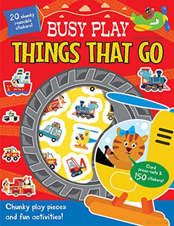 Busy Play Things That Go (Busy Play Activity Books) - Imagine That [KSIĄŻKA]